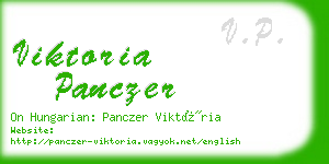 viktoria panczer business card